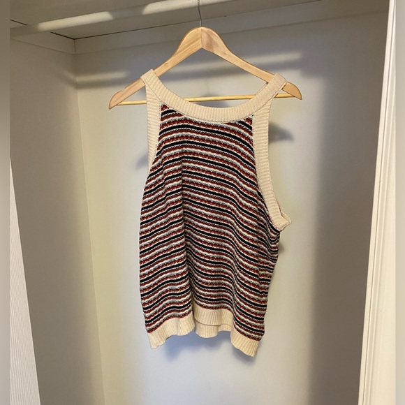 Belldini Curvy Collection Crochet Top - Picture 1 of 5